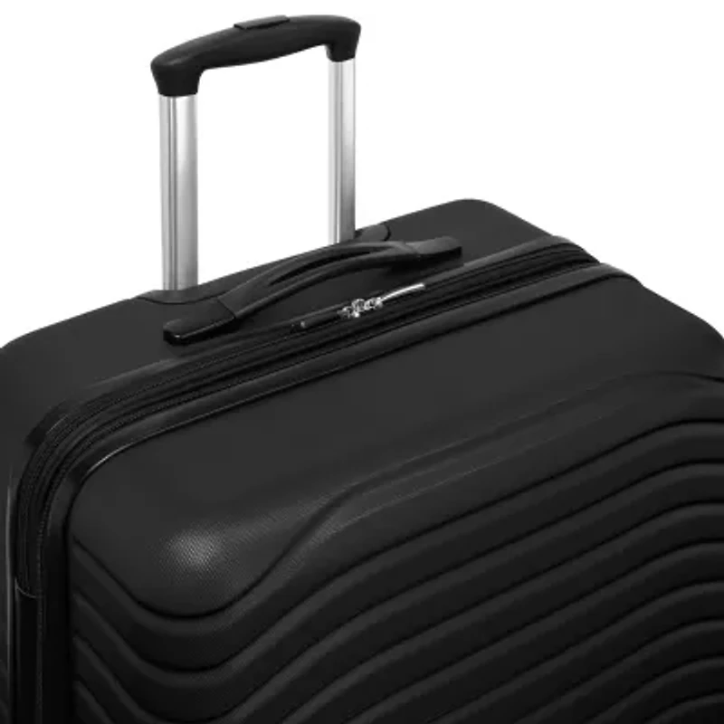 Total Travelware Everest 24 Inch Hardside Checked Spinner Luggage