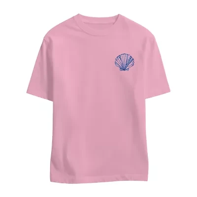 Nantucket Boyfreind Tee Womens Crew Neck Short Sleeve Graphic T-Shirt