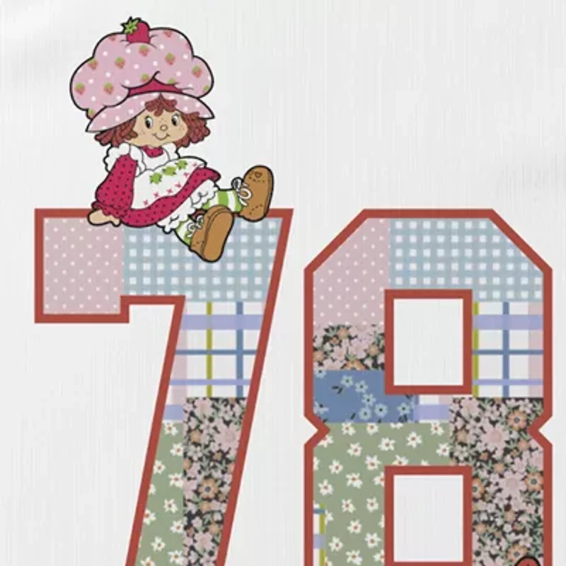 Womens Juniors Sleeveless Strawberry Shortcake Tank Top