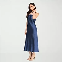 City Triangle Womens Juniors Sleeveless A-Line Dress