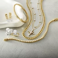 Diamond Addiction (G-H / Si2-I1) North Star Womens 1/ CT. T.W. Lab Grown White 10K Gold 18 Inch Pendant Necklace