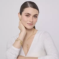 Diamond Addiction (G-H / I1-I2) Womens 1/10 CT. T.W. White Diamond 14K Gold Over Silver Cuff Bracelet