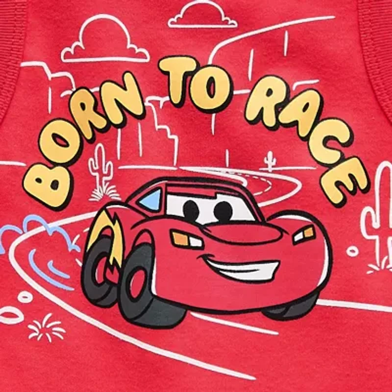Disney Baby Boys Cars Short Sleeve 2-pc. Romper