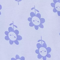 Okie Dokie Baby Girls Round Neck Short Sleeve Bodysuit