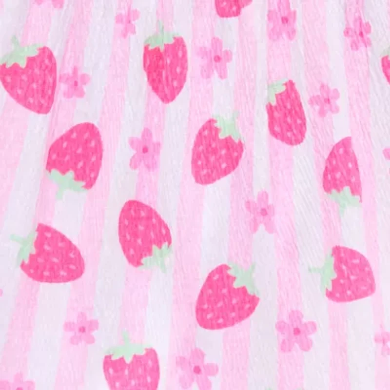 Okie Dokie Baby Girls Sleeveless Romper