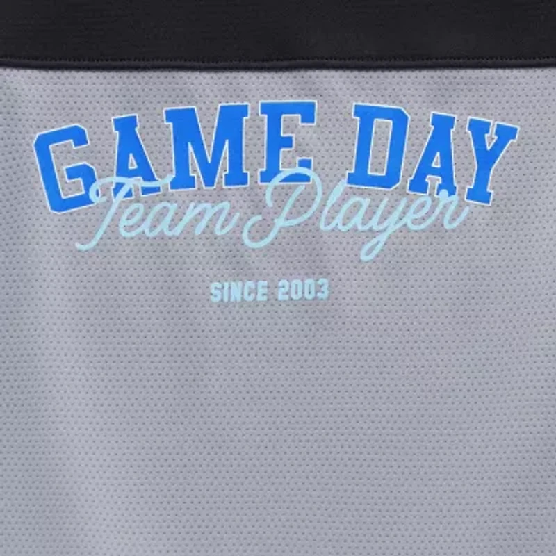 Okie Dokie Active Toddler & Little Boys Crew Neck Short Sleeve Graphic T-Shirt