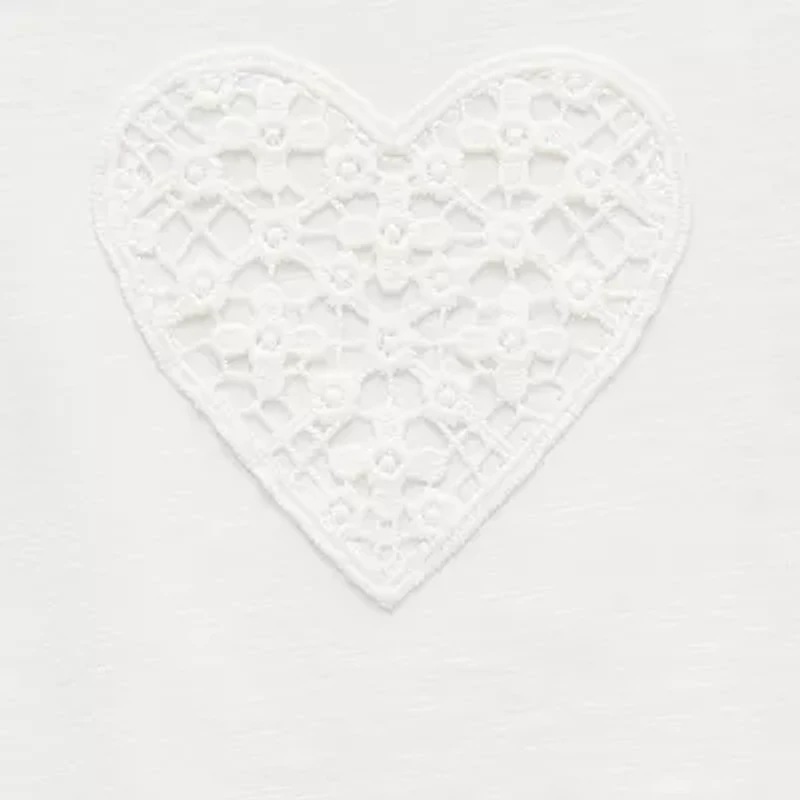 Okie Dokie Toddler & Little Girls Round Neck Sleeveless T-Shirt