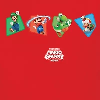 Little & Big Kid Boys Crew Neck Short Sleeve Regular Fit Super Mario Graphic T-Shirt