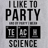 Mens Long Sleeve Teacher Graphic T-Shirt