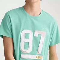 AEROPOSTALE Mens Crew Neck Short Sleeve Classic Fit Graphic T-Shirt
