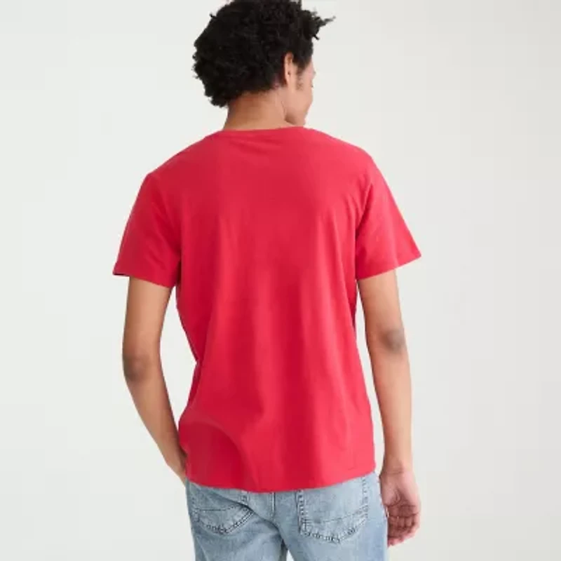 AEROPOSTALE Mens Crew Neck Short Sleeve Classic Fit Graphic T-Shirt
