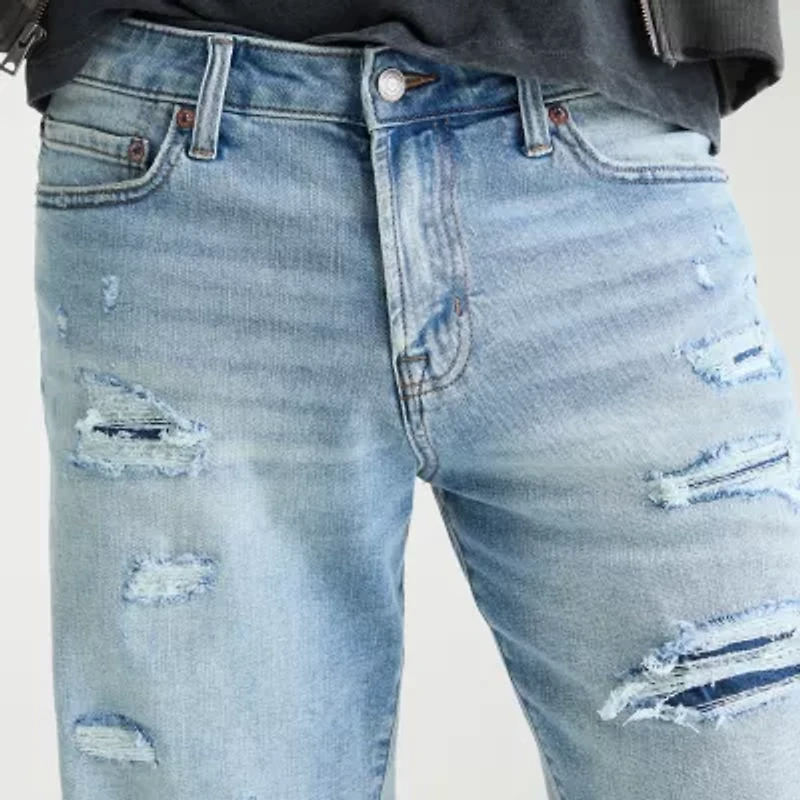 AEROPOSTALE Slim Fit Mens 9" Denim Short