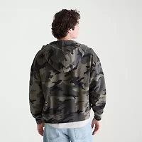 AEROPOSTALE Camo Cloud Soft Mens Long Sleeve Fleece Zipper Hoodie