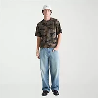 AEROPOSTALE Camo Heavyweight Mens Crew Neck Short Sleeve T-Shirt