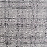 IBIZA AZURE Mens Windowpane Modern Fit Sport Coat