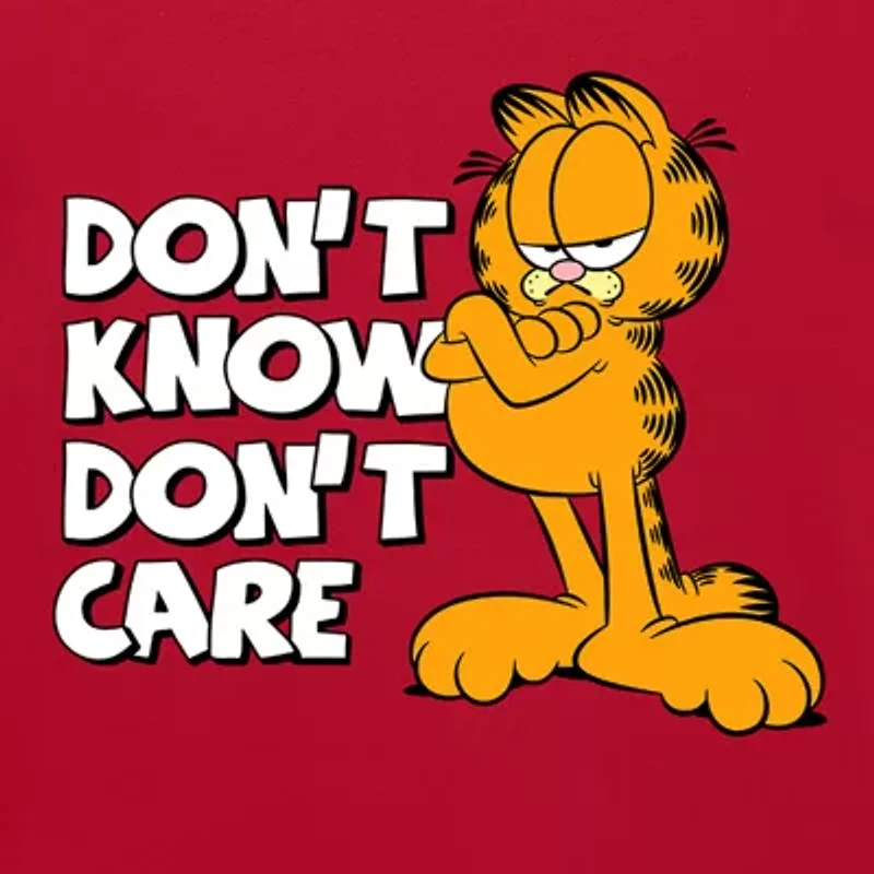 Mens Crew Neck Short Sleeve Classic Fit Garfield Big and Tall Graphic T-Shirt