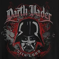Mens Crew Neck Short Sleeve Classic Fit Star Wars Big and Tall Graphic T-Shirt