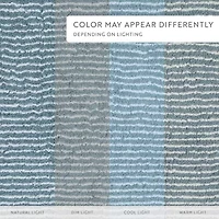 Casual Comfort Pinstripe Cotton Bath Mat