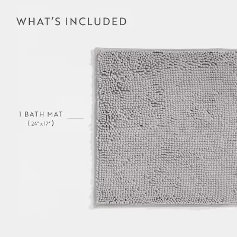 Casual Comfort Chenille Bathtub Mat