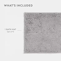 Casual Comfort Chenille Bathtub Mat
