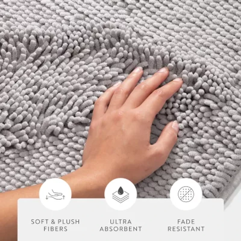 Casual Comfort Chenille Bathtub Mat