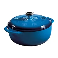 Lodge Cookware Enameled Cast Iron 4 1/2 Qt Dutch Oven