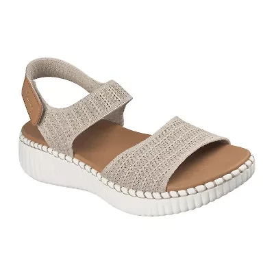 Skechers Womens Wilshire Blvd Strap Sandals