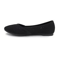 Pop Gerinina Womens Almond Closed Toe Ballet Flats
