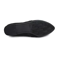 Pop Gerinina Womens Almond Closed Toe Ballet Flats