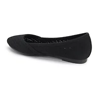 Pop Gerinina Womens Almond Closed Toe Ballet Flats