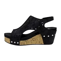 Pop Womens Ellerie Wedge Sandals