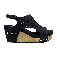Pop Womens Ellerie Wedge Sandals