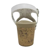 Pop Womens Virelyne Wedge Sandals