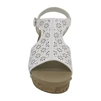 Pop Womens Virelyne Wedge Sandals
