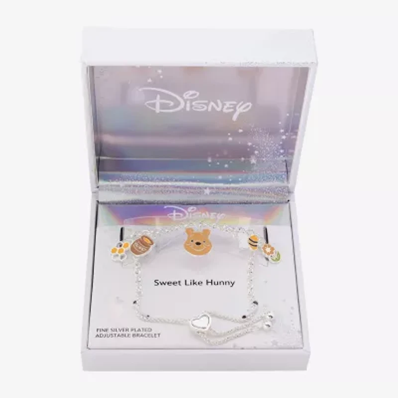 Womens Flower Winnie The Pooh Bolo Bracelet