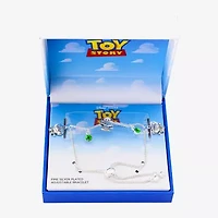 Womens Green Crystal Toy Story Bolo Bracelet