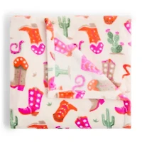 Home Expressions Velvet Plush Print Throw