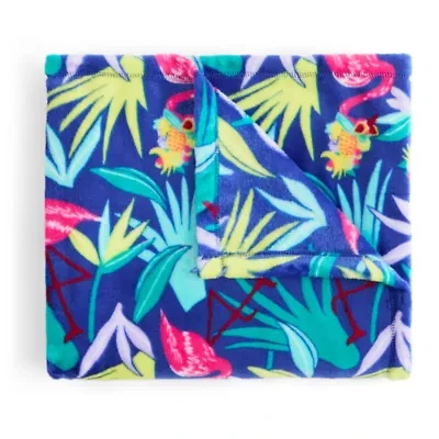 Home Expressions Velvet Plush Print Throw