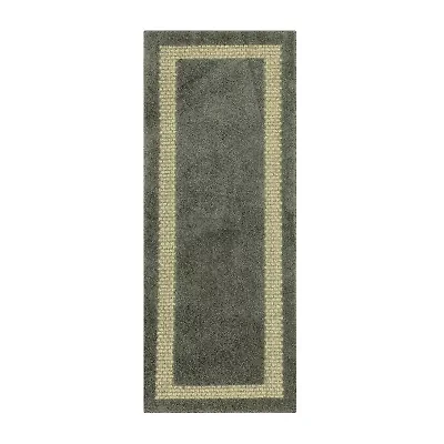 Maples Solid Cut and Loop Indoor Rectangular Runner