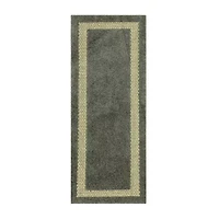 Maples Solid Cut and Loop Indoor Rectangular Runner