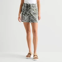 St. John's Bay Womens Pull-On Short