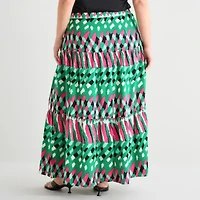 Bold Elements Womens Plus High Waist Skirt