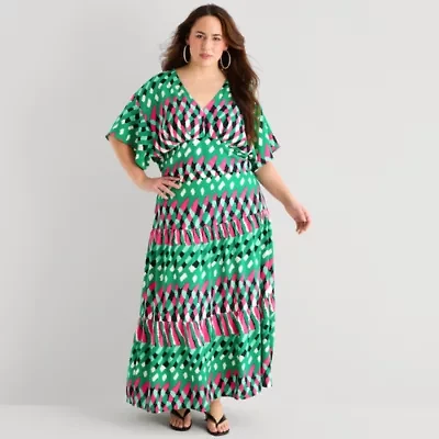 Bold Elements Womens Plus High Waist Skirt