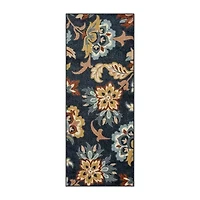 Maples Jacobean Floral Indoor Rectangular Runner