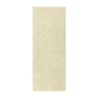 Maples Textured Waves Indoor Rectangular Runner