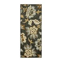 Maples Jacobean Floral Indoor Rectangular Runner