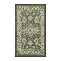 Maples Persian Gray Border Indoor Rectangular Accent Rug