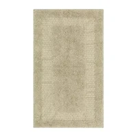 Maples Solid Cut and Loop Indoor Rectangular Accent Rug