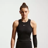 Nike Womens High Neck Sleeveless Active Tank Top