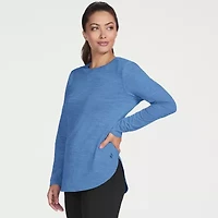 Skechers Womens GO DRI SWIFT Long Sleeve Tunic Crewneck Sweatshirt